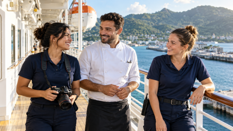 Lee más sobre el artículo Viajar trabajando en barcos y cruceros: lleva tu talento a bordo